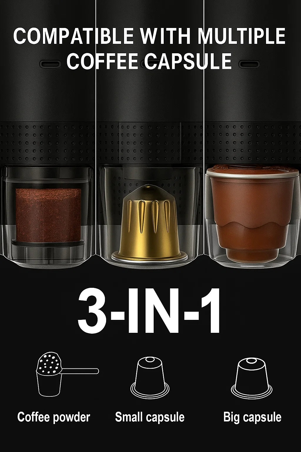 Loavaa Portable 3-1 Espresso Machine